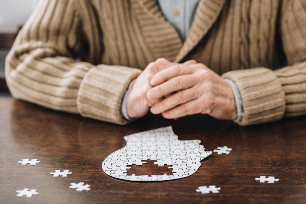 Dementia affects the brain